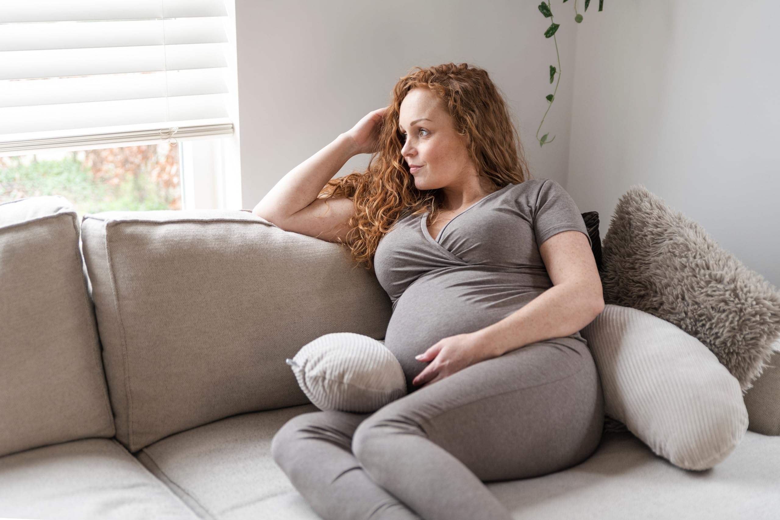 Baby's Only - Stillkissen XXL Sense - Schwangerschaftskissen zum Schlafen - Seitenschläferkissen mit Bezug - Komfortkissen Erwachsene - Meergrün - 160 cm