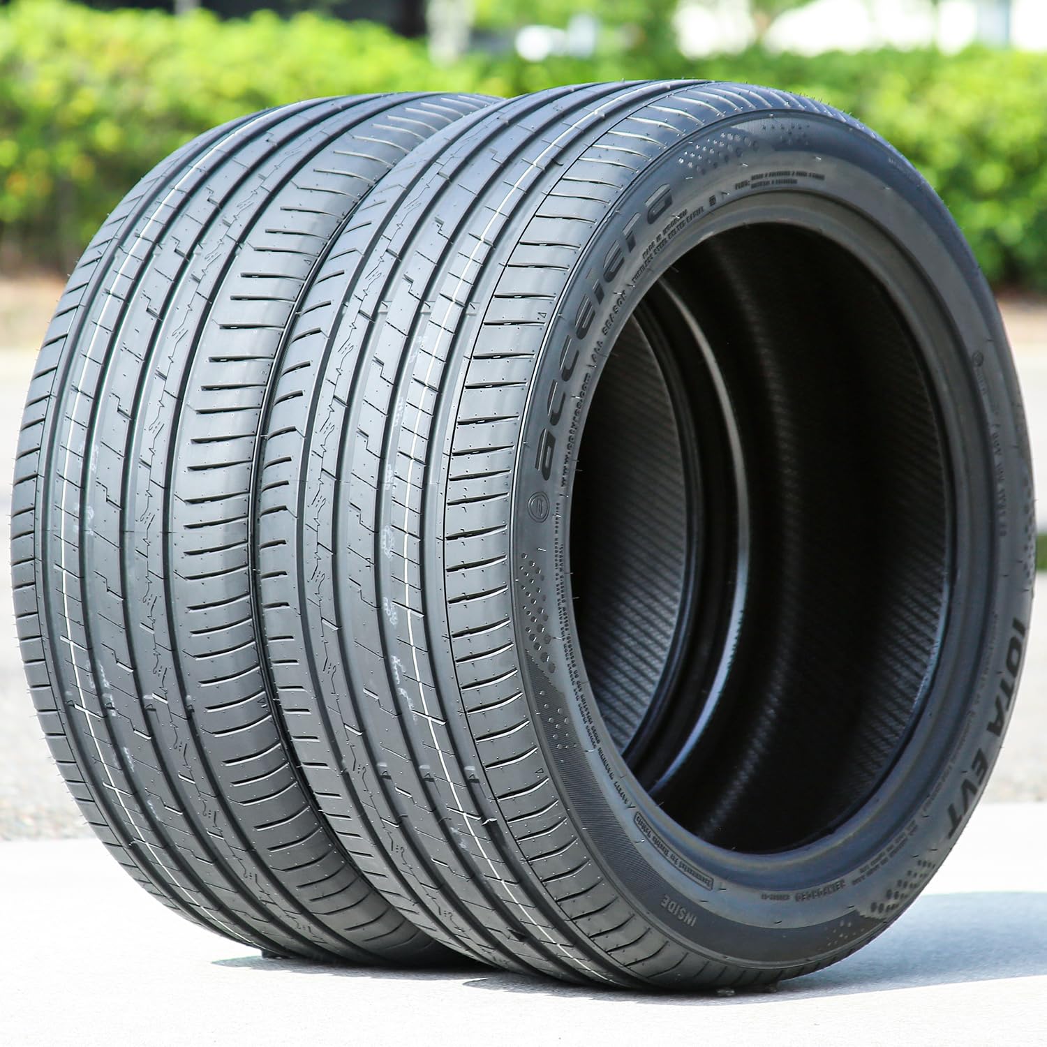 Amazon.com: 2 x Accelera Iota EVT 205/40ZR17 84W XL All Season
