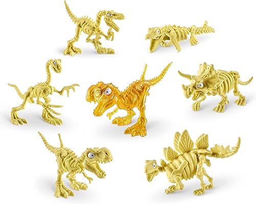 Miniatura 4 de Smashers Dino Island Nano Egg (paquete de 3) por ZURU con 6 sorpresas ocultas, mini y juguete de dinosaurio, slime de descubrimiento prehistórico