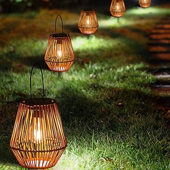 ライト・ランタン honolulu26 ELE Light & Decor Autumn 1-Light 60-Watt Rattan Pendant