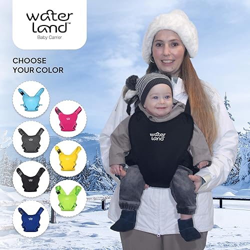 Miniatura 2 de WaterLand Portabebés  Innovador portabebés que puedes utilizar tanto en agua como en tierra  Soporte impermeable para el pecho infantil con correas