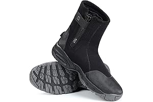 5mm Neoprene Dive Boots with Anti-Slip Rubber Sole for Scuba Diving and Snorkeling