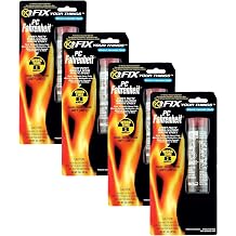PC Products PC-Fahrenheit Hi-Temp Epoxy Adhesive, 1 oz Stick, 4-Pack, Brown 24546