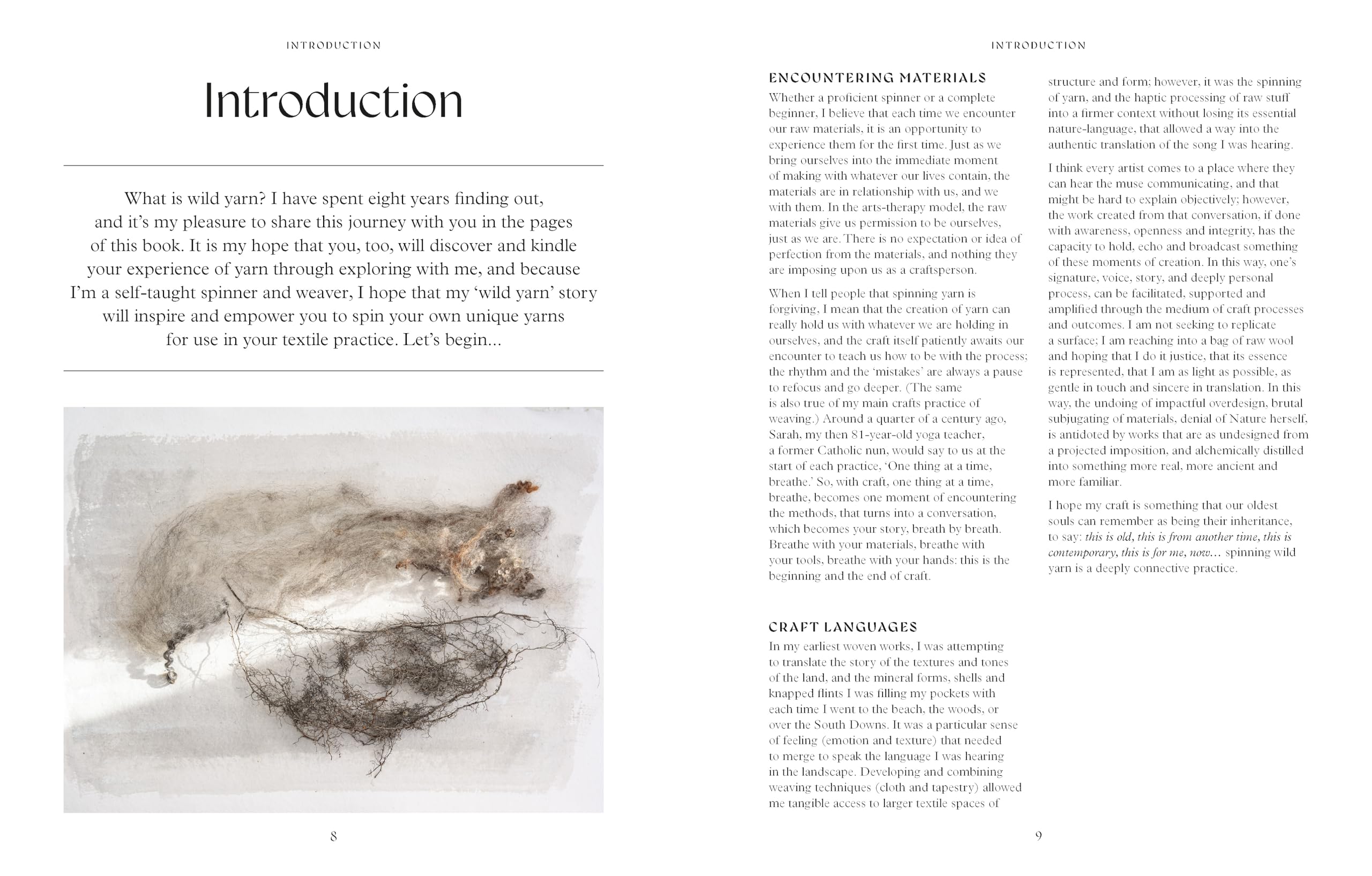Wild Yarn: Creating Hand-Spun Yarn from Ethical Fibres