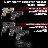 Vista 274 de CYA Supply Co. Base IWB Concealed Carry Holster Veteran Owned Made in USA - Fits