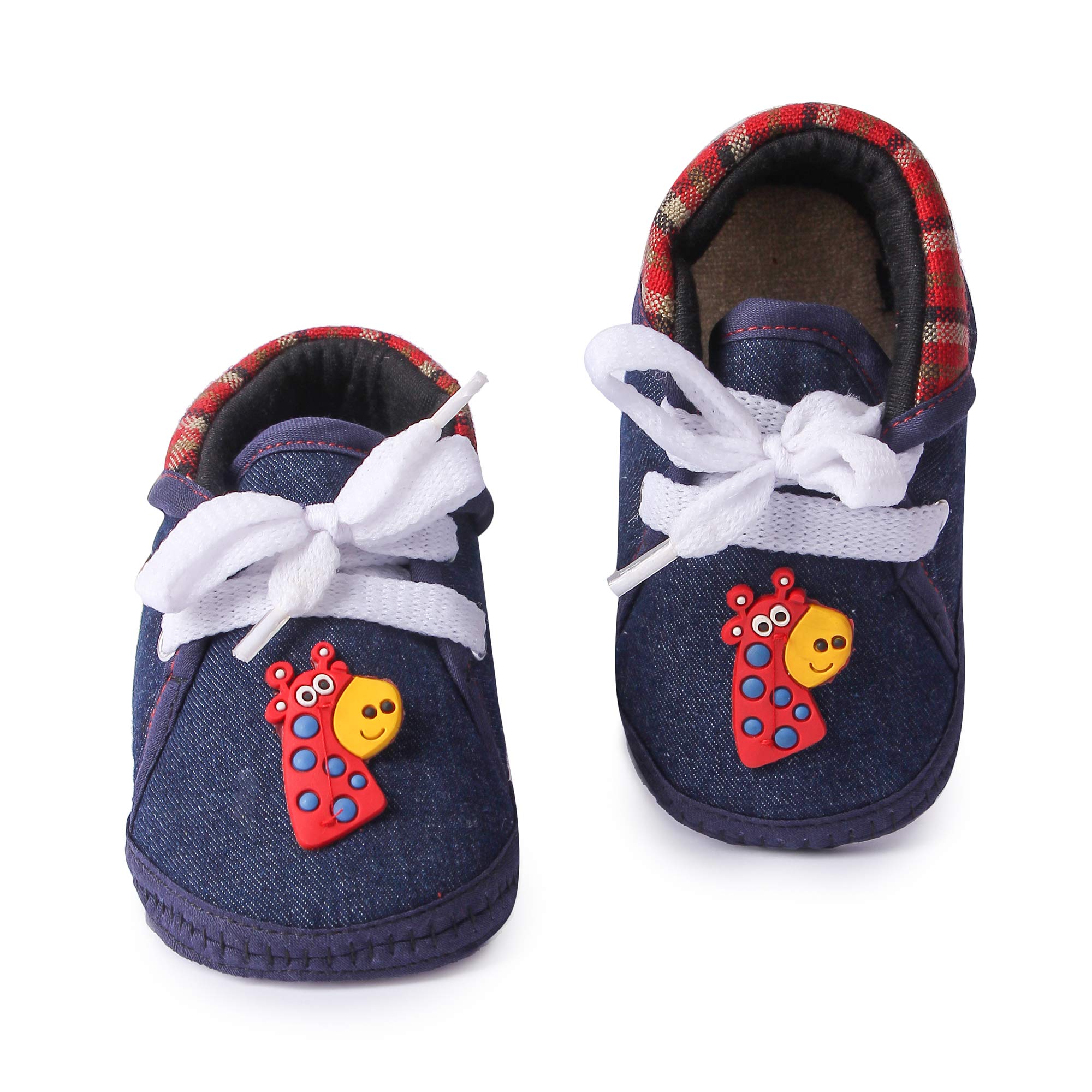 Butterthief Unisex Baby Prewalking Shoes for Newborn Boys & Girls | Soft Sole Infant Bootie with Anti-Slip Bottom | Lightweight Cotton Footwear Early Walker Shoes (3-6 Months, 11 CM) 4