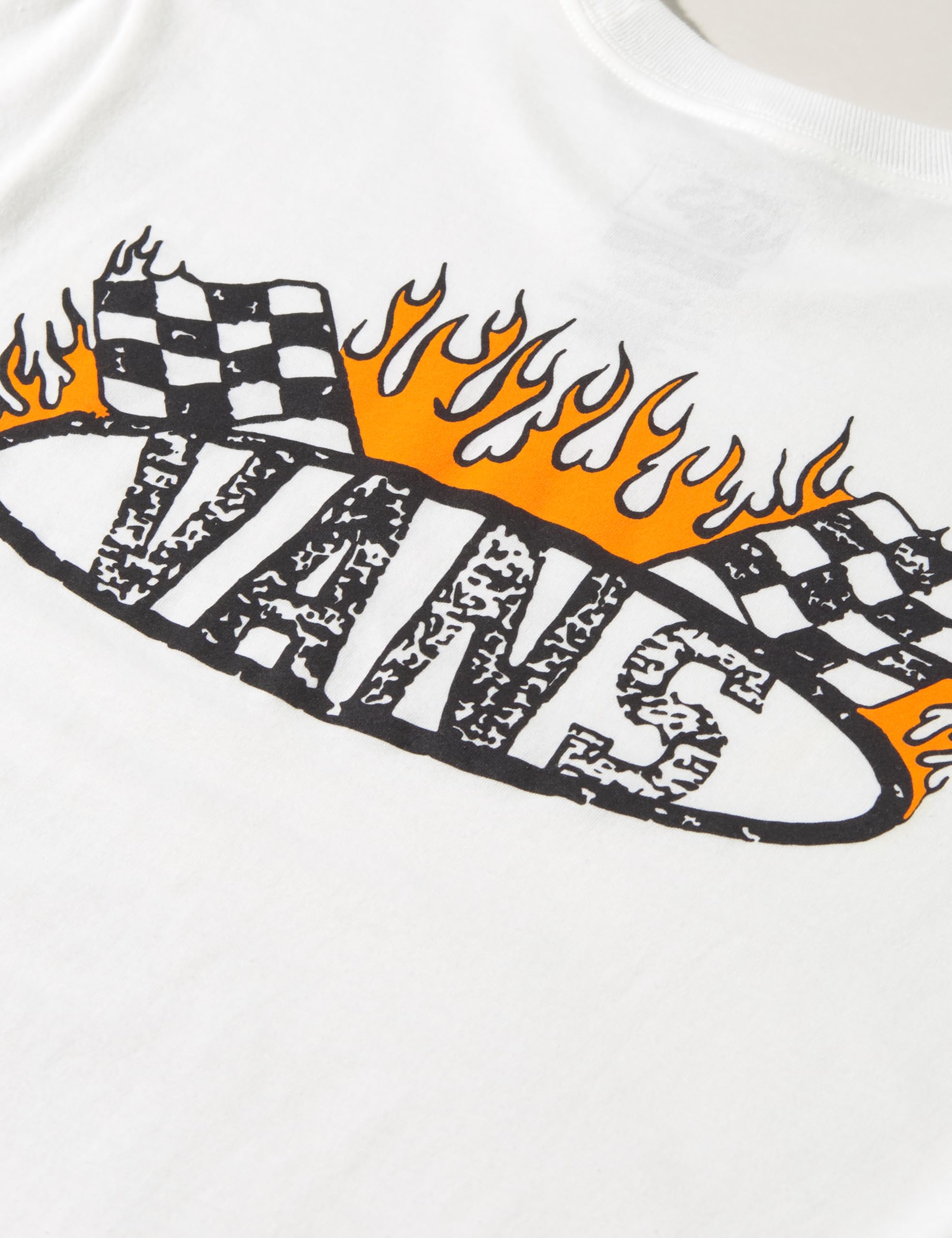 Vans Racing Flames SS T-Shirt Bambini e Ragazzi