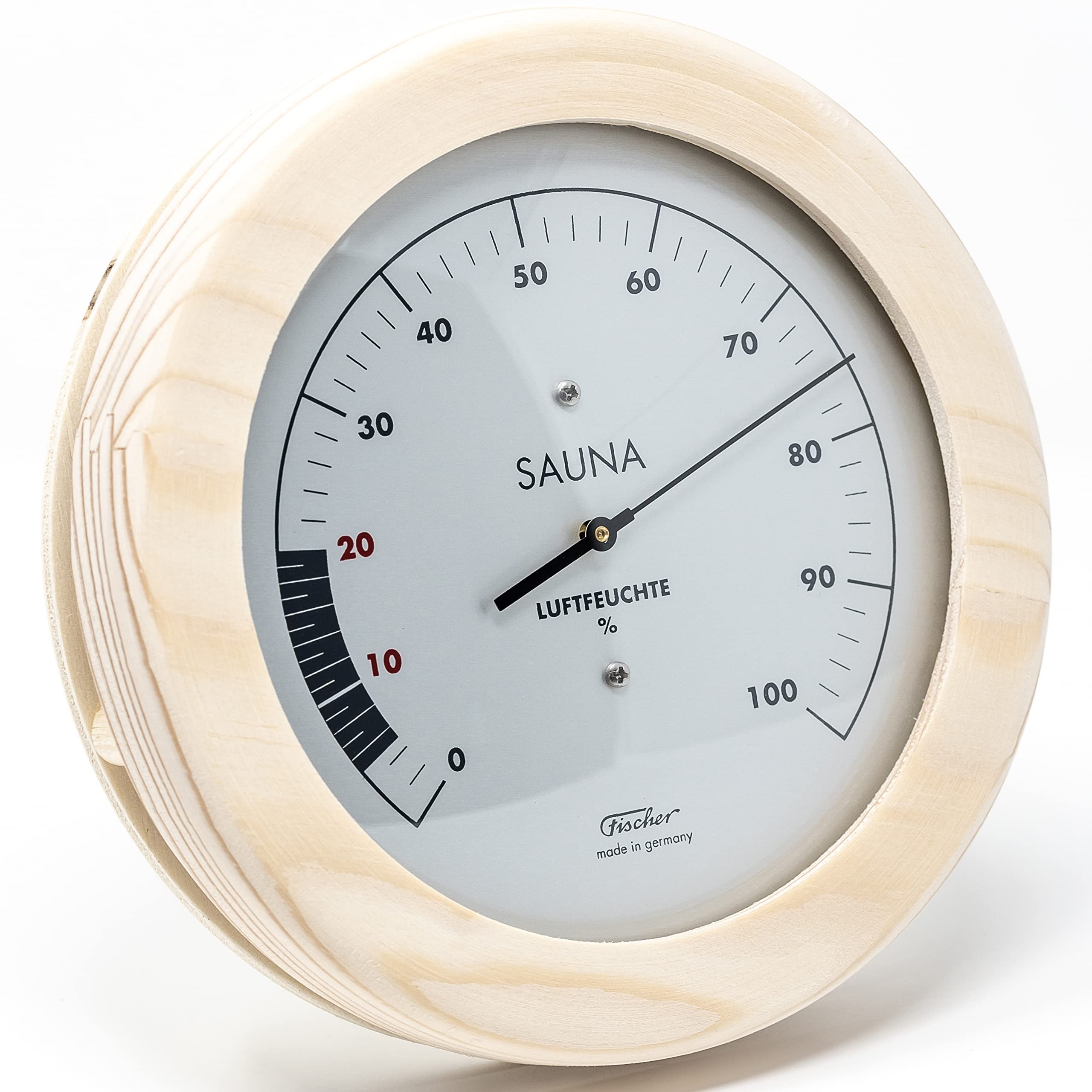 Fischer Multi Colour Sauna Hygrometer, Wood, One Size