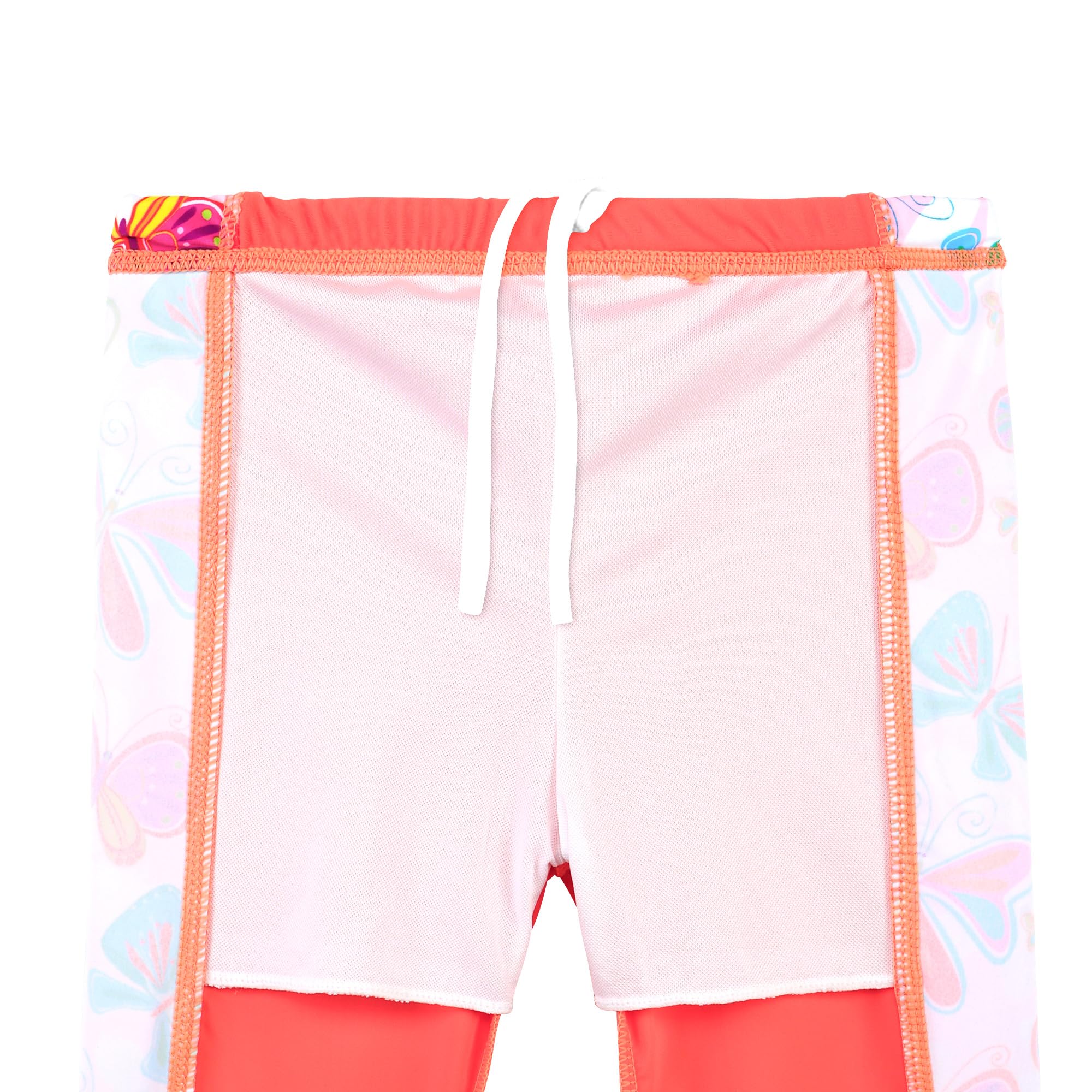 Niña Traje de Baño Impreso 2 Piezas Top Manga Corta + Shorts