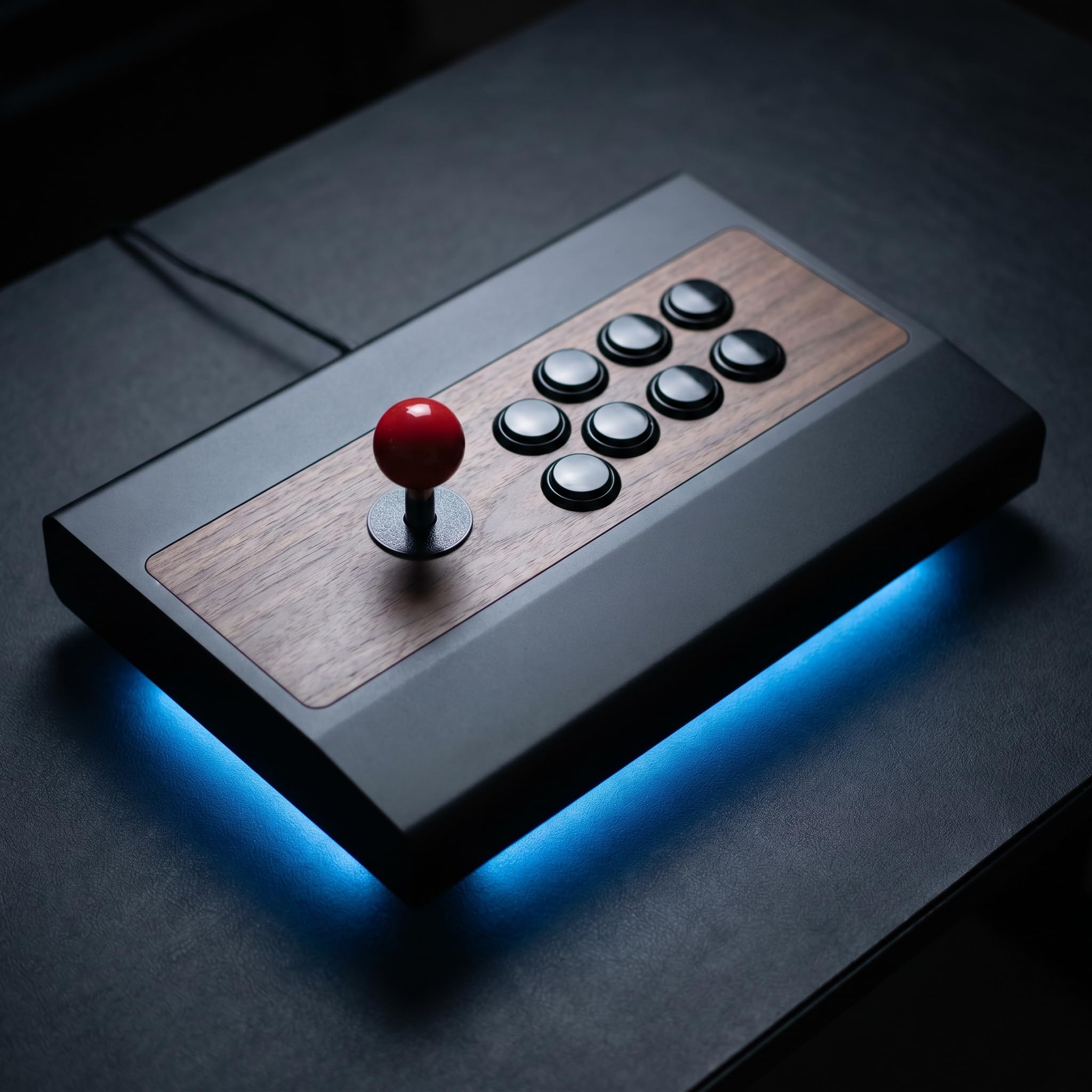 SANWA JLX2-TP-8YT Joystick de arcade de 2ª generación con parte superior de bola roja y arnés de 5 pines, actualización y sucesor definitivo de JLF, base POM, arandela en forma de X, puerta GT-8X