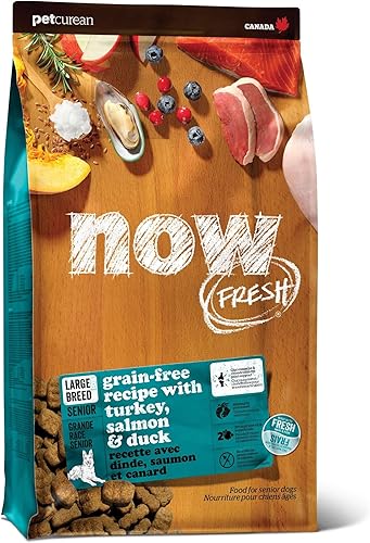 Miniatura 10 de GO! SOLUTIONS Now Fresh - Alimento para perros sin granos, 25 libras, receta de alimento para perros adultos de raza grande, dieta saludable con