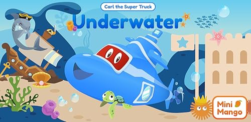 Carl o Super Caminhão Subaquático: Exploração Oceânica & jogos educacionais infantis