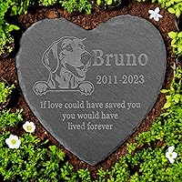 Vista 13 de Dachshund Memorial, Dachshund Memorial Stone, Pérdida de Dachshund, recuerdo conmemorativo de perro salchicha, en memoria amorosa perro salchicha