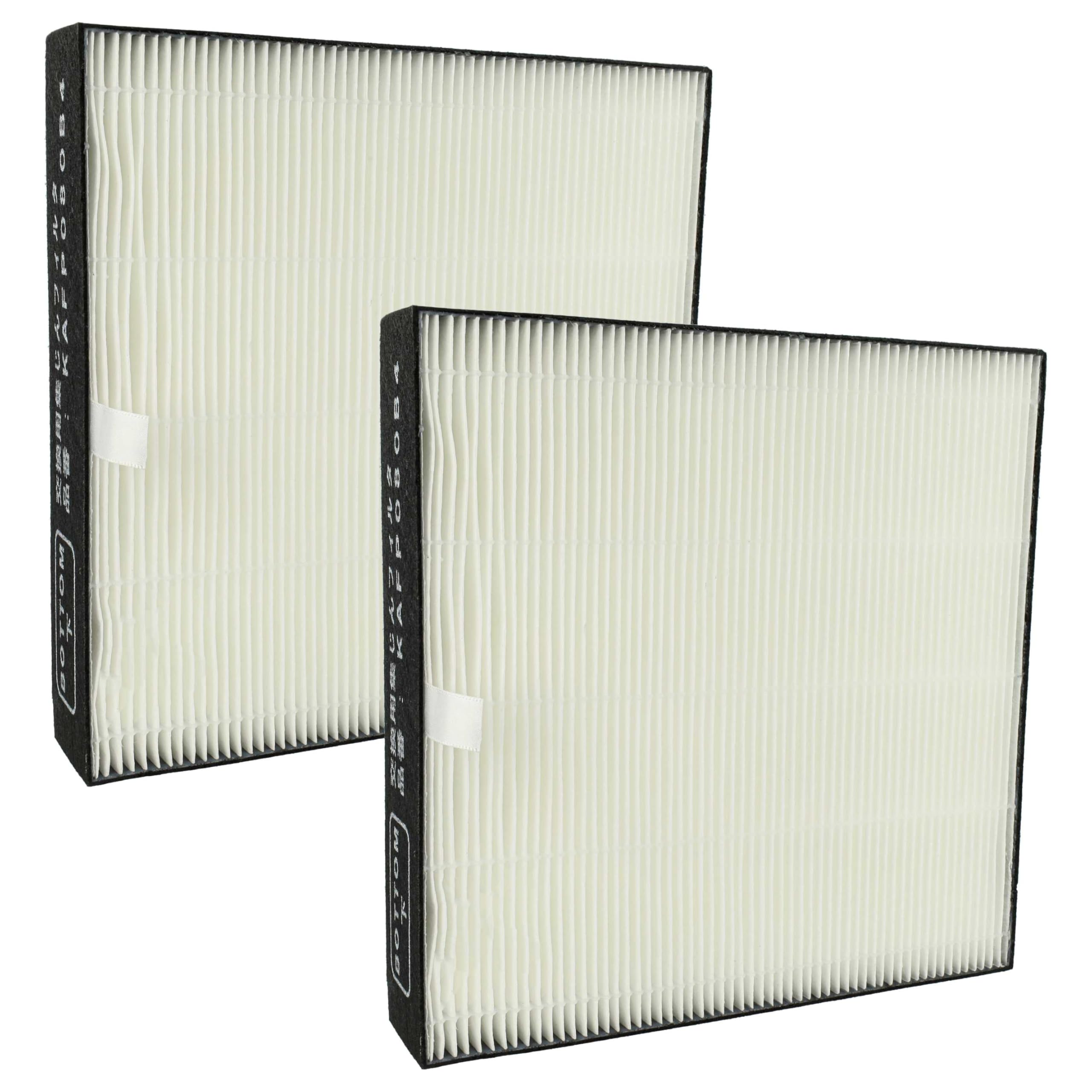 vhbw 2x filtro HEPA HEPA 13 compatibile con Daikin MC55W, MC55WKS, MC55UKS, MCK40T, MCA55UE5, MCA55WE7 purificatore d'aria