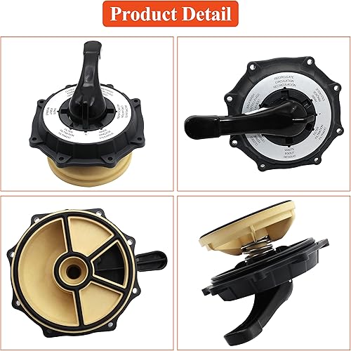 Miniatura 2 de Cubierta de llave y mango compatible con bomba de filtro de arena transparente INTEX 26645EG SX2100 Krystal