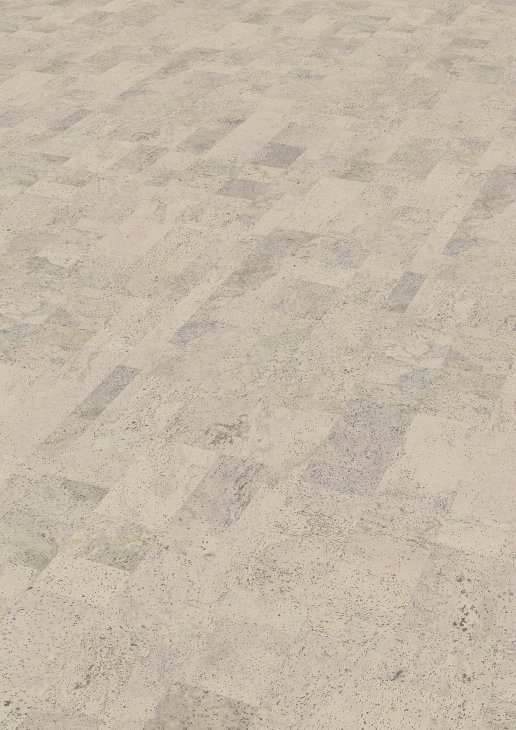 1 Paket (1,95m²) Korkboden/Fertigparkett/Korkfertigparkett - Auriga creme