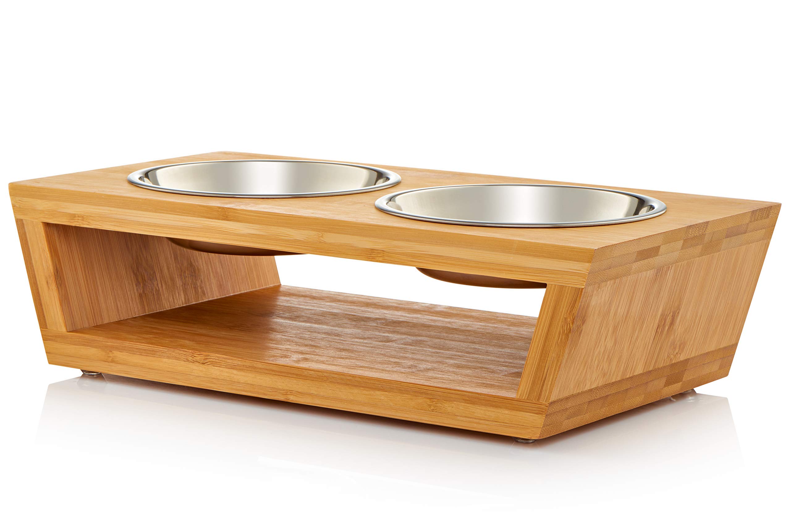 raised pet feeder