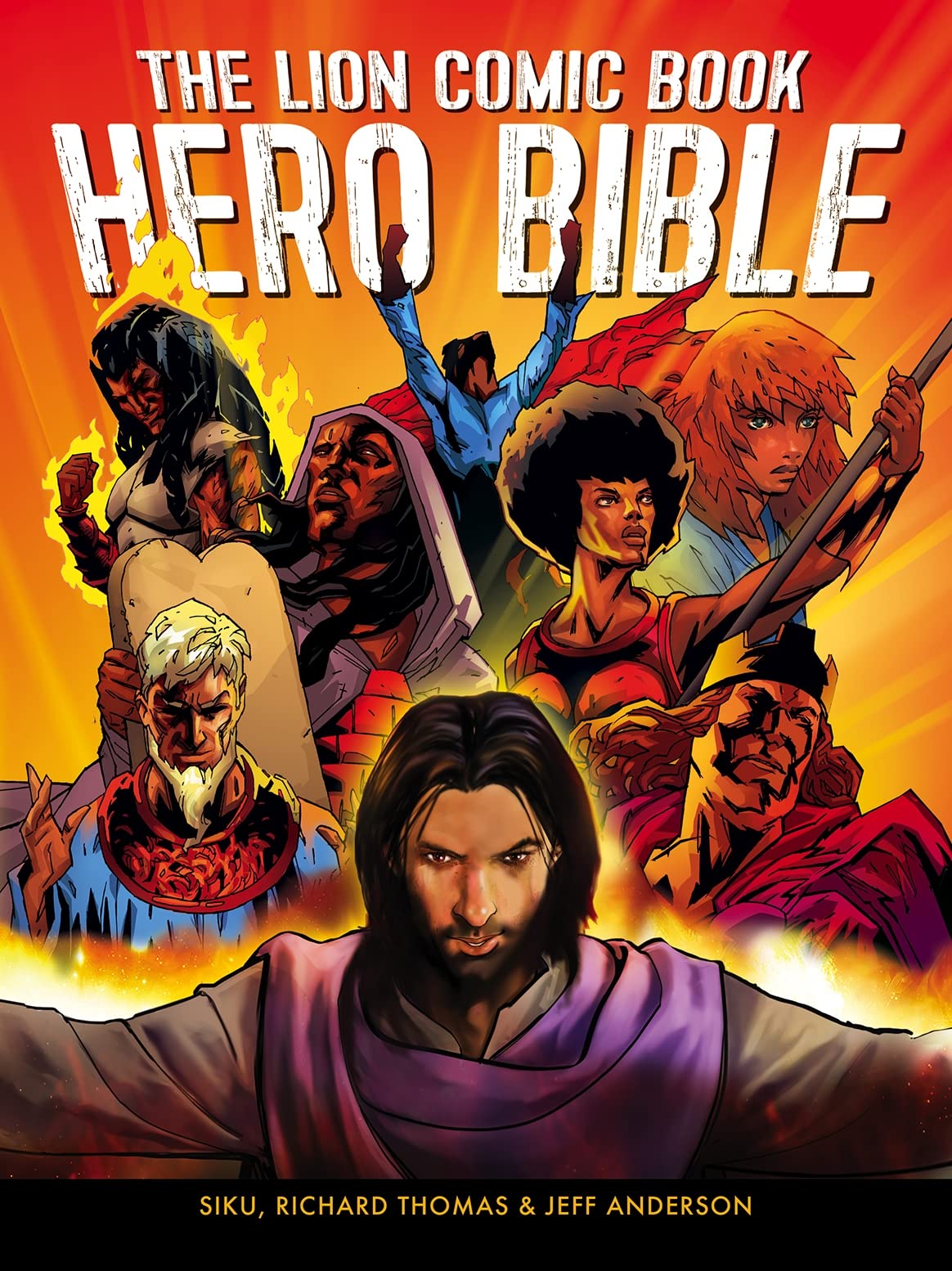 The Lion Comic Book Hero Bible. Thomas, Anderson, Siku 9780745956176 New**