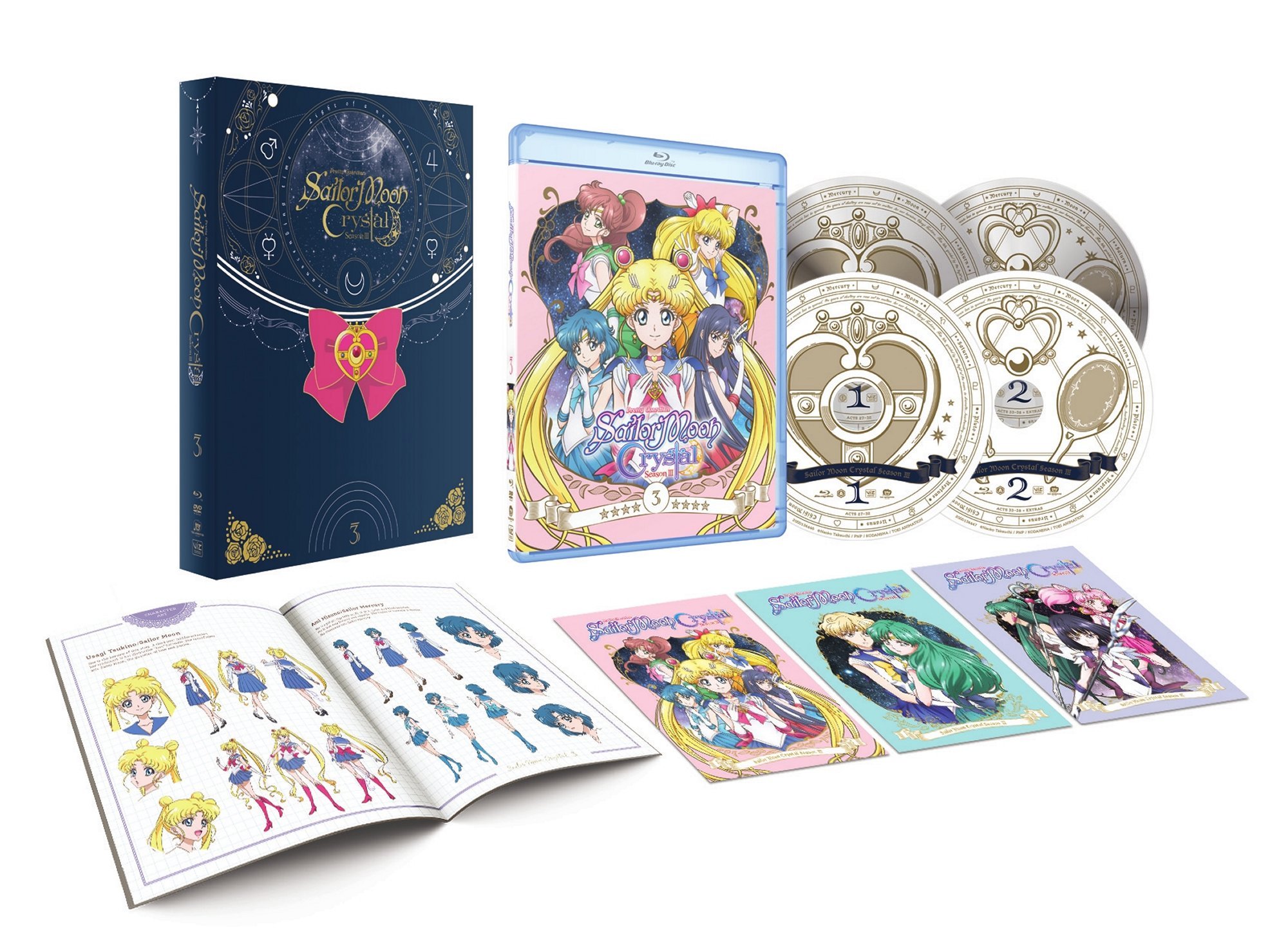 Sailor Moon Crystal Season 3 Limited Edition (BD Combo) [Blu-ray]