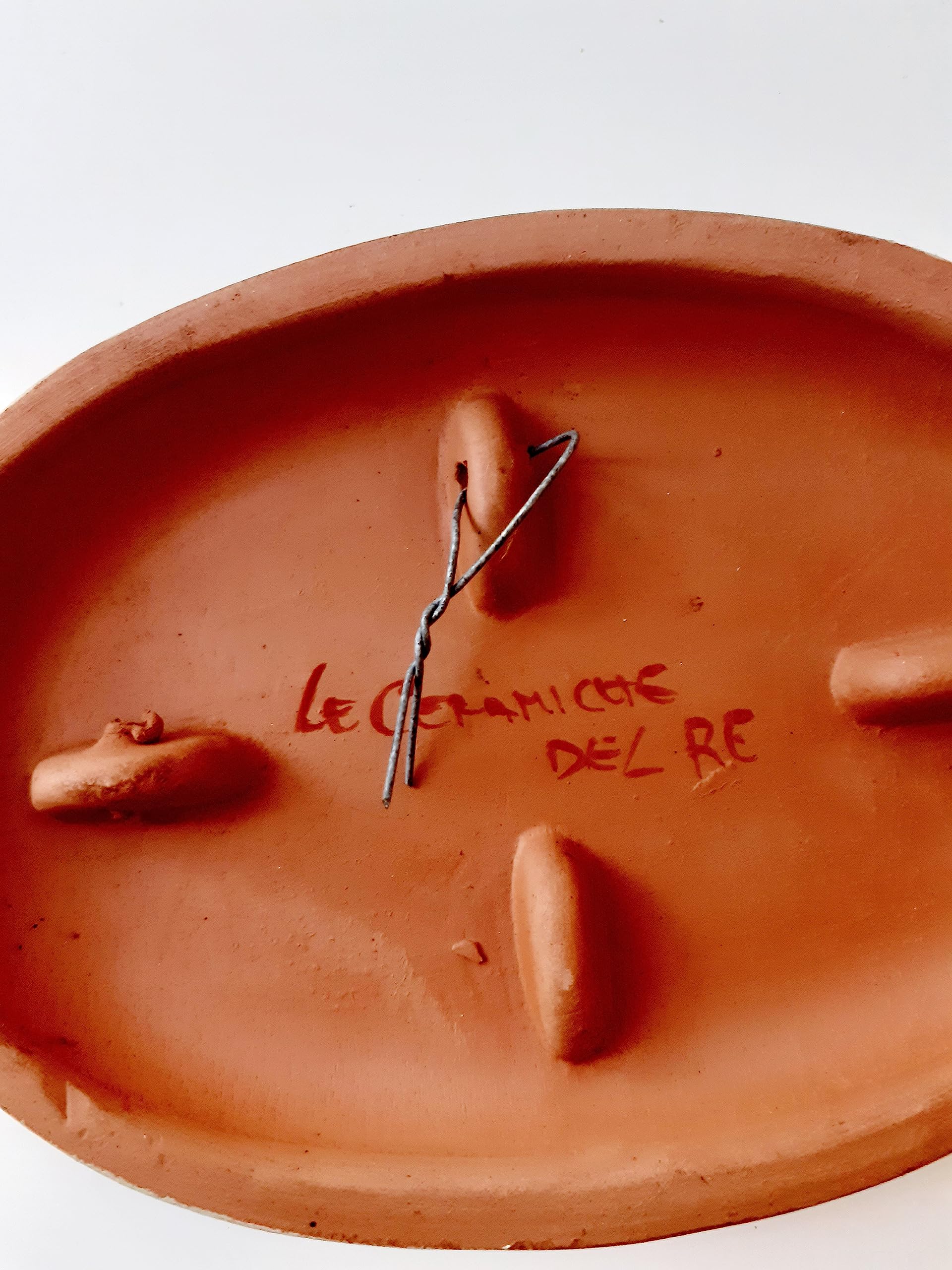 Targa per Porta Personalizzabile in Ceramica - Targa Porta Ingresso Casa - Azienda - Albergo - Ufficio - Regalo per Casa nuova - Le Ceramiche del Re