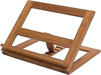 Vista 11 de Lipper International 8815 Soporte para libros de cocina de madera de bambú y acrílico, 12-1/2" x 9-1/4" x 6-3/4