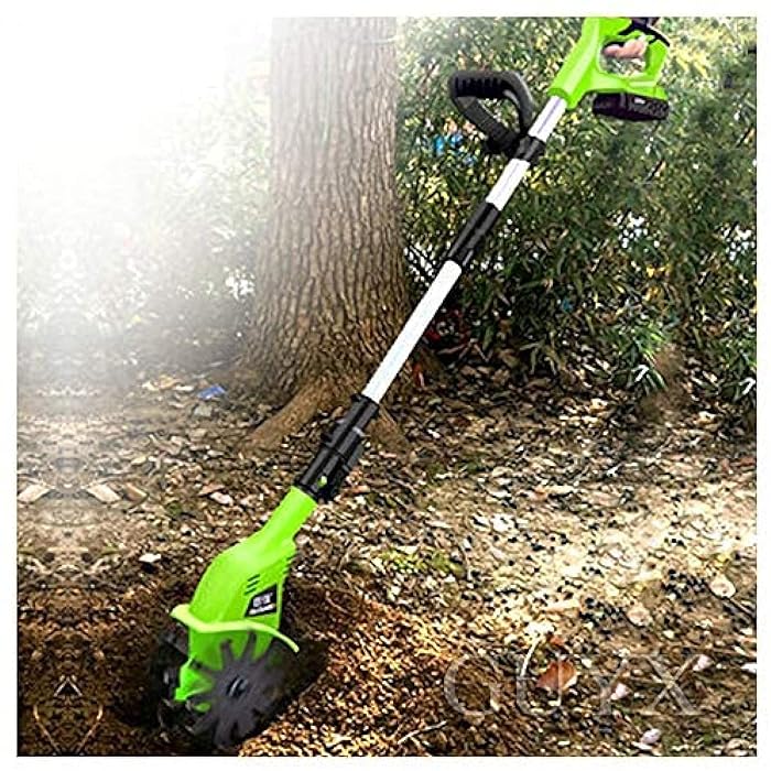 Buy Cordless Garden Tiller Rotavator with 4000mAh Rechargeable Battery