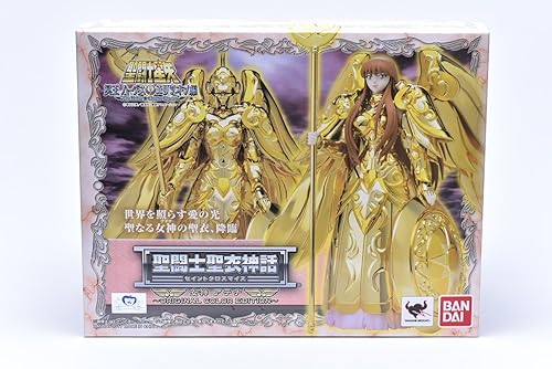 BANDAI Saint Seiya TAMASHII NACIONES 10º ANIVERSARIO TOUR MUNDIAL Mito de la tela de santo - Diosa Atenea Edición en color original (figura móvil
