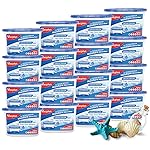 Vacplus Moisture Absorbers 16 Pack, 10.5 Oz, Humidity Absorber Boxes Attracts Extra Moisture from Your Bathroom, Closet, Kitchen, Dehumidifier for Closet(Ocean Scent), Light blue