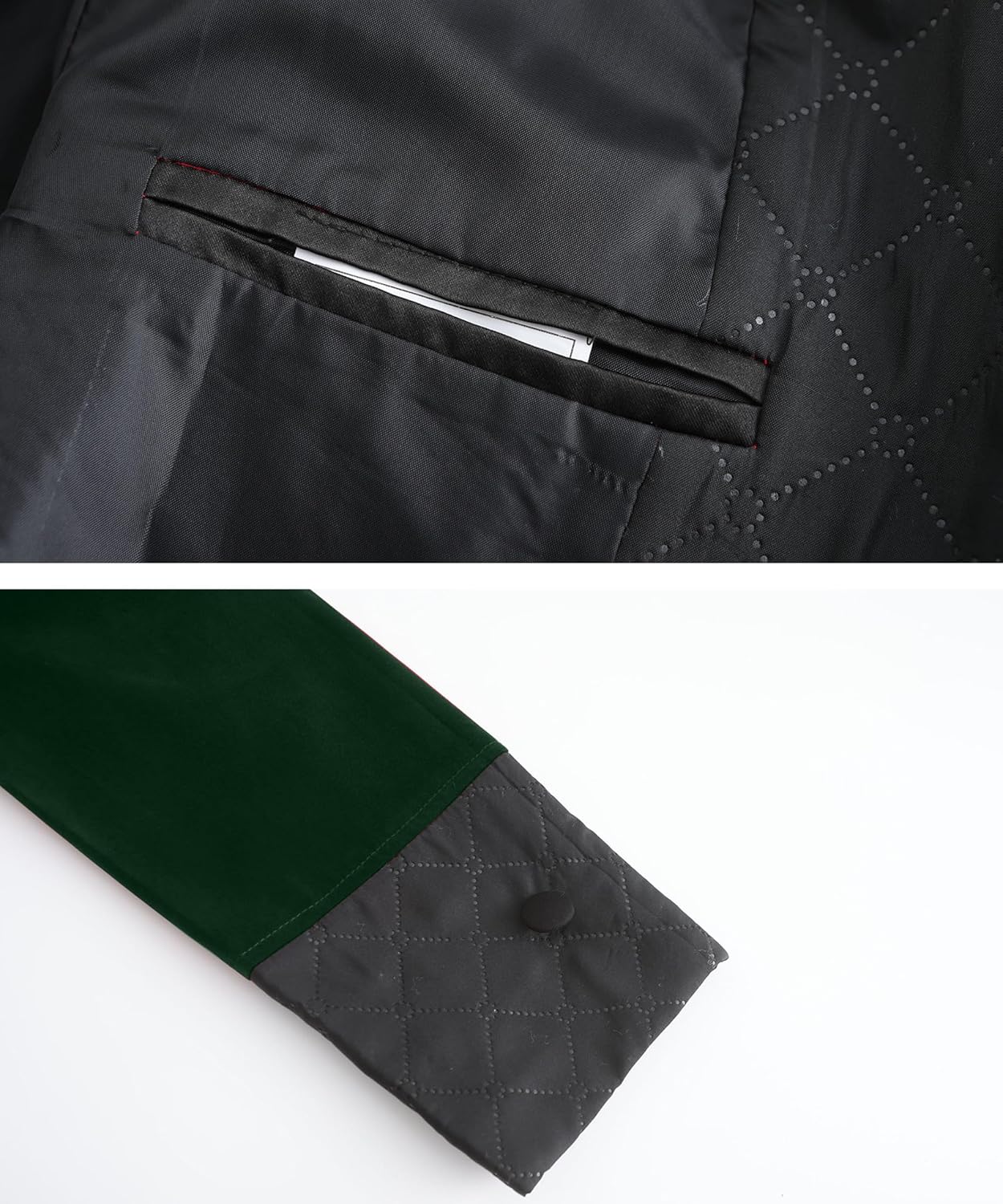 Men's Smoking Robe Long Velvet Blazer Double Breasted Jacket with Belt for Dinner Prom Cosplay