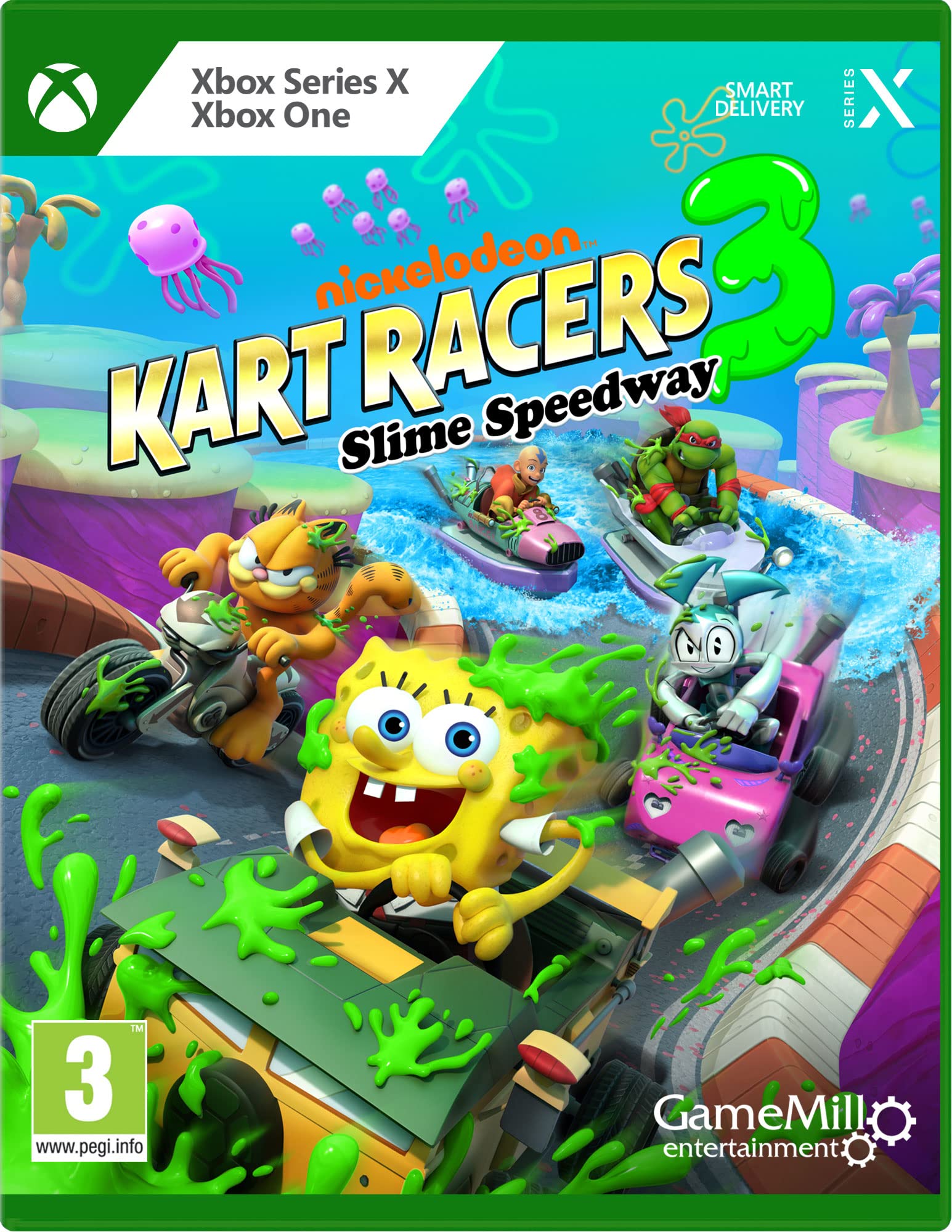 Kart Racers 3 Slime Speedway - Xbox Series X / Xbox One Game
