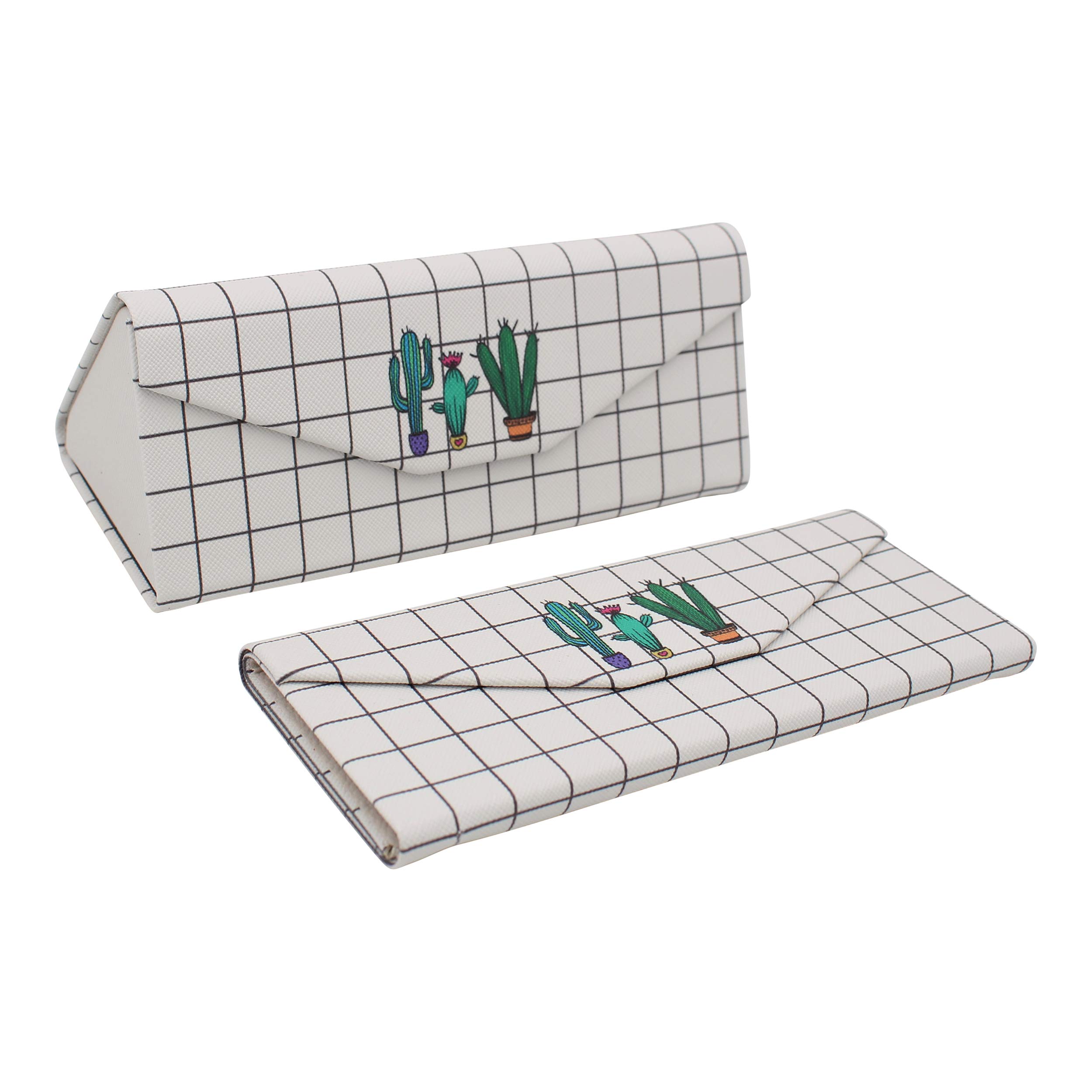 Real Sic Glasses Case for Men and Women - Magnetic Folding Hard Shell Sunglass Holder - Inspired by Nature