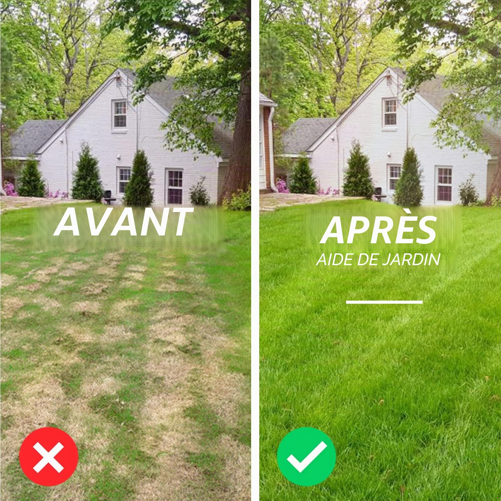 Walensee Aérateur de pelouse en métal Manuel pour déchaumer la pelouse avec 15 Pointes en Fer, Outils d'aérateur d'herbe pré-assemblés pour Cour, aération de pelouse, Outil de Jardin, ravive la santé