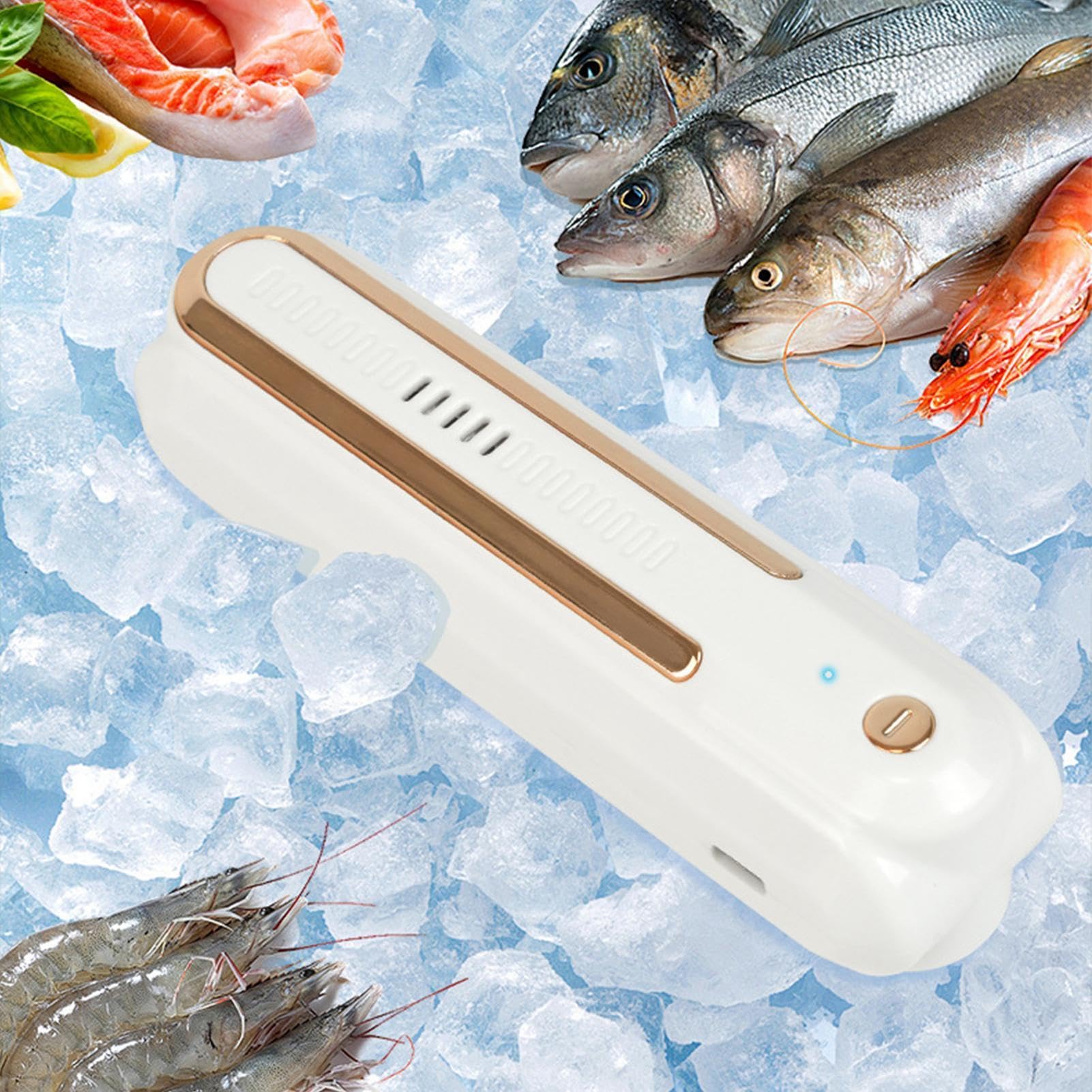 2 Pezzi Deodorante Per Frigorifero, Purificatore D'aria Pers Frigorifero Ricaricabile, Generatore Di Ozono 2 Modalità, Elimina Odori, Per Frigo, Auto, Scarpiera, Guardaroba
