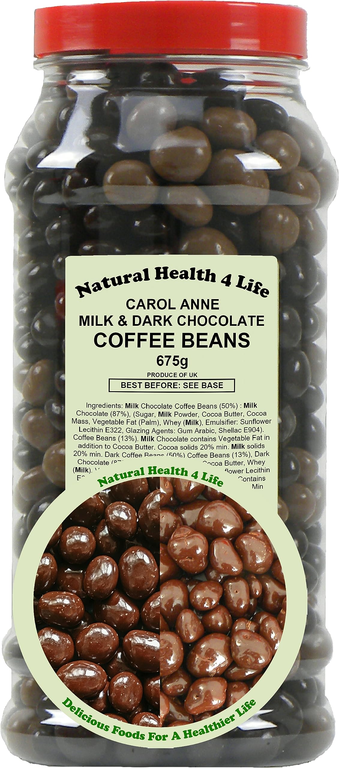 Natural Health 4 Life Carol Anne Confectionery Milk Chocolate and Dark ...