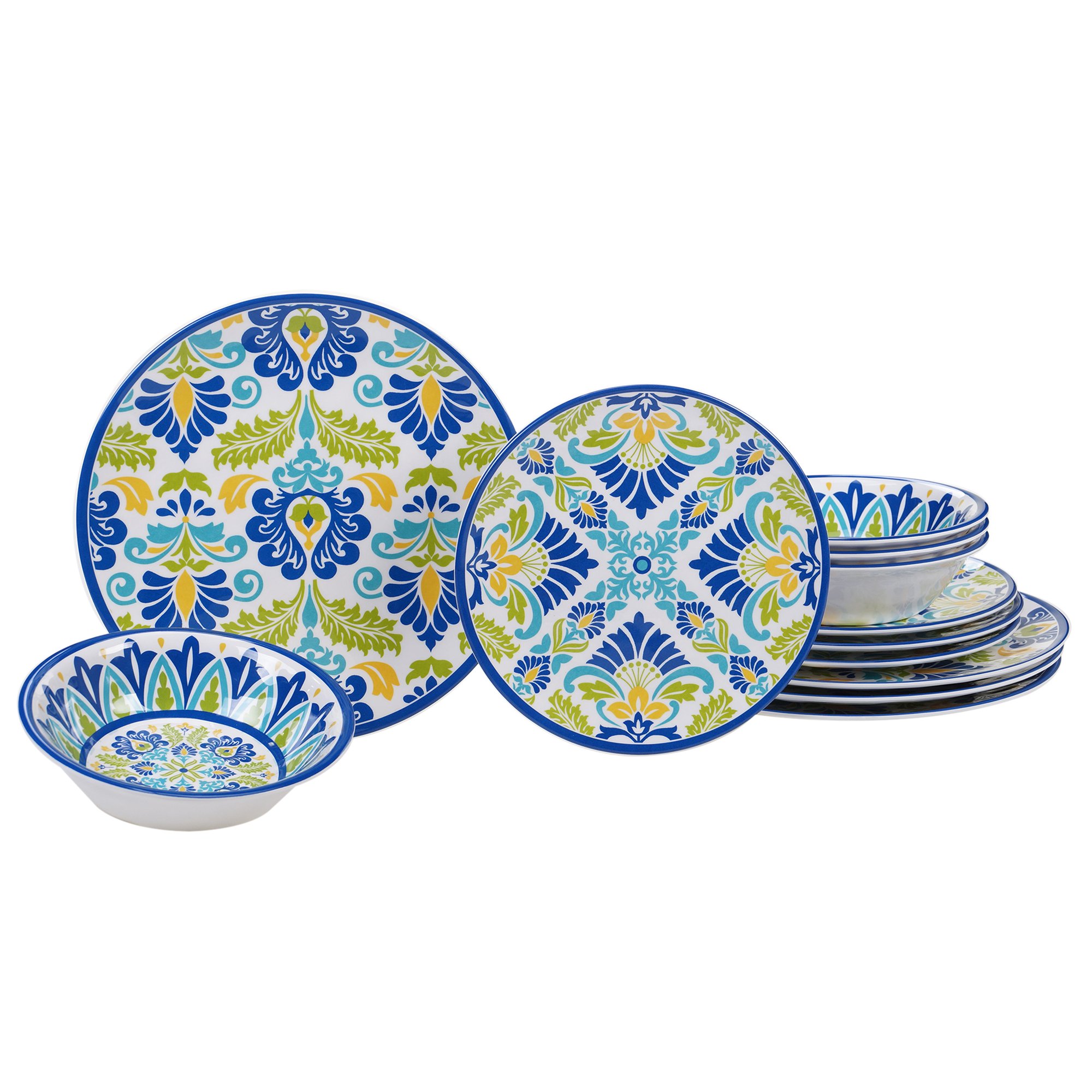Certified InternationalMartinique Melamine 12 pc Dinnerware Set