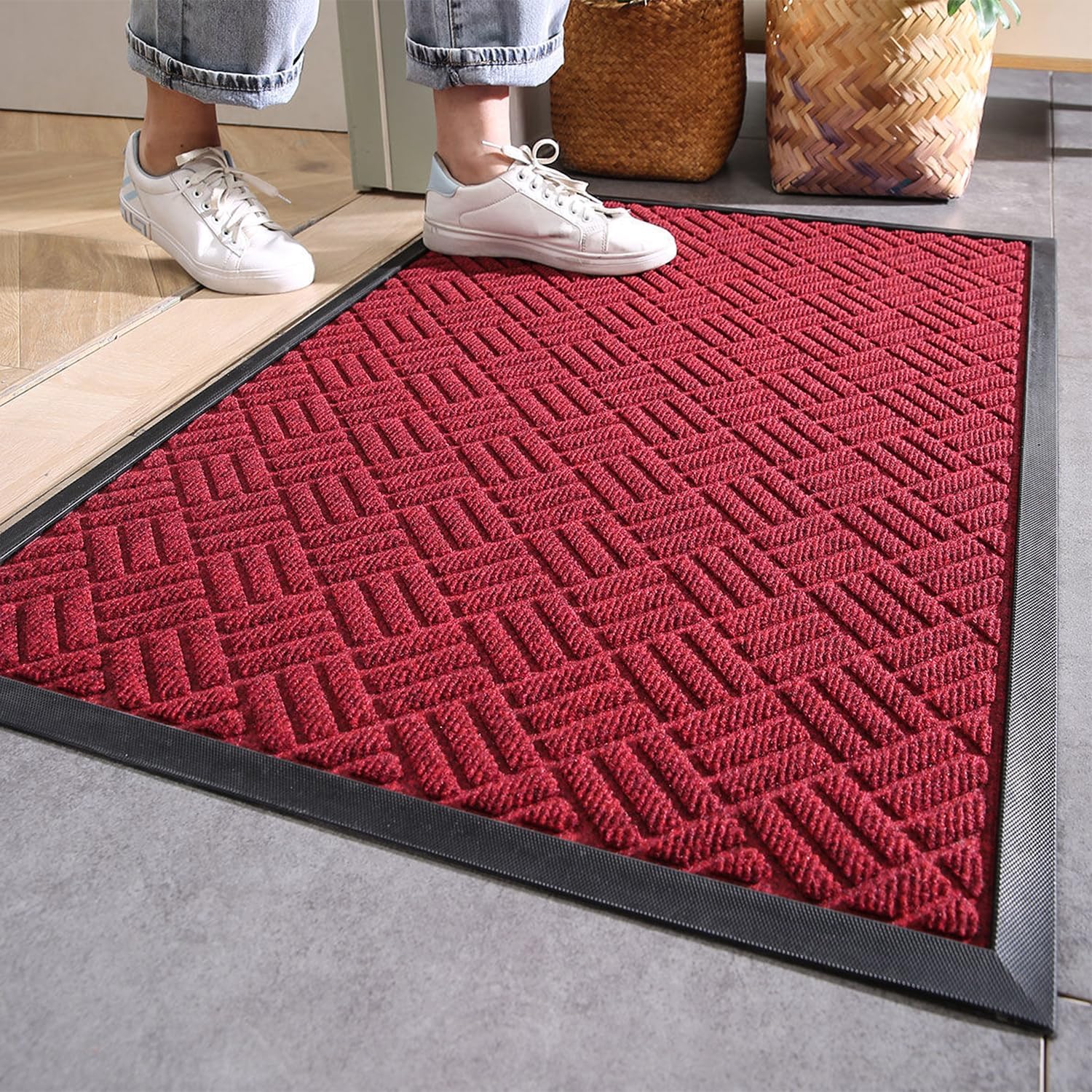 Large Door Mat Front Door Mat Outdoor Indoor EntranceThick Non Slip