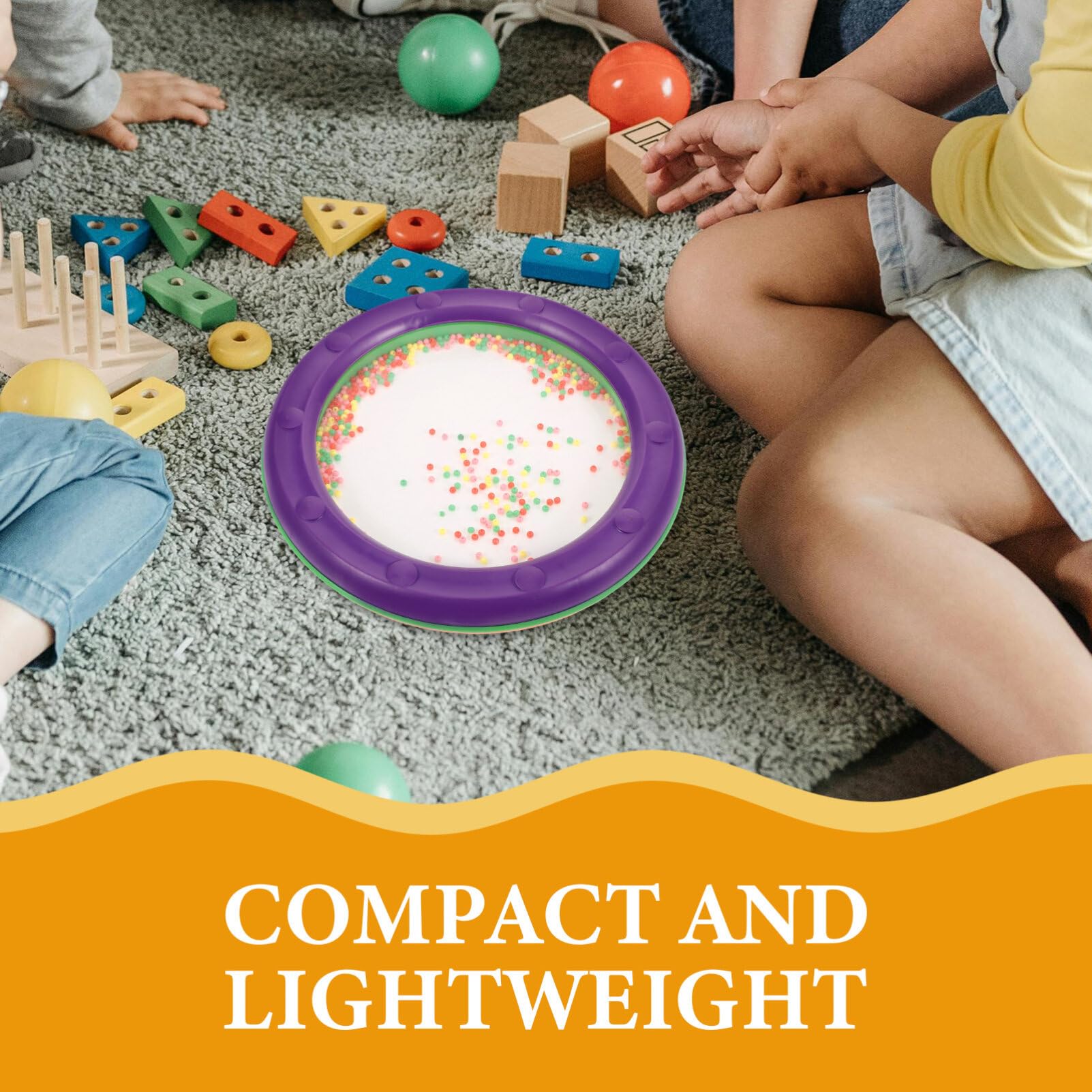 OPPA 2 Pcs 8 Ocean Drums with Ocean Sounds for Kids, Sea Drums with Wave Beads for Baby, Musical Instruments Percussion for Toddlers OPPA 2 Pcs 8 Ocean Drums with Ocean Sounds for Kids, Sea Drums with Wave Beads for Baby, Musical Instruments Percussion for Toddlers