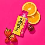 Honey Stinger Organic Fruit Smoothie Energy Gel | Gluten Free & Caffeine Free | for Exercise, Running and Performance | Sports Nutrition for Home & Gym, Pre and Mid Workout | 12 Pack, 13.2 Ounce