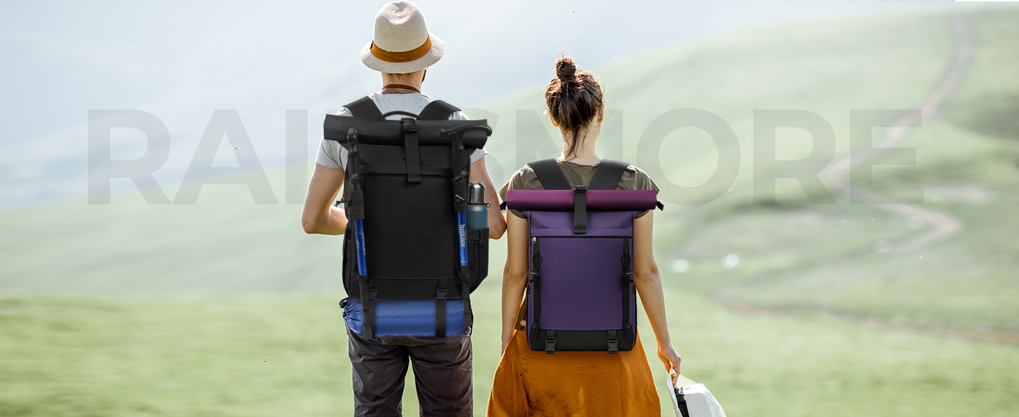 Zaino Porta PC 17 Pollici Impermeabile - Espandibile, Con USB, Per Trekking E Viaggi - Foto 7