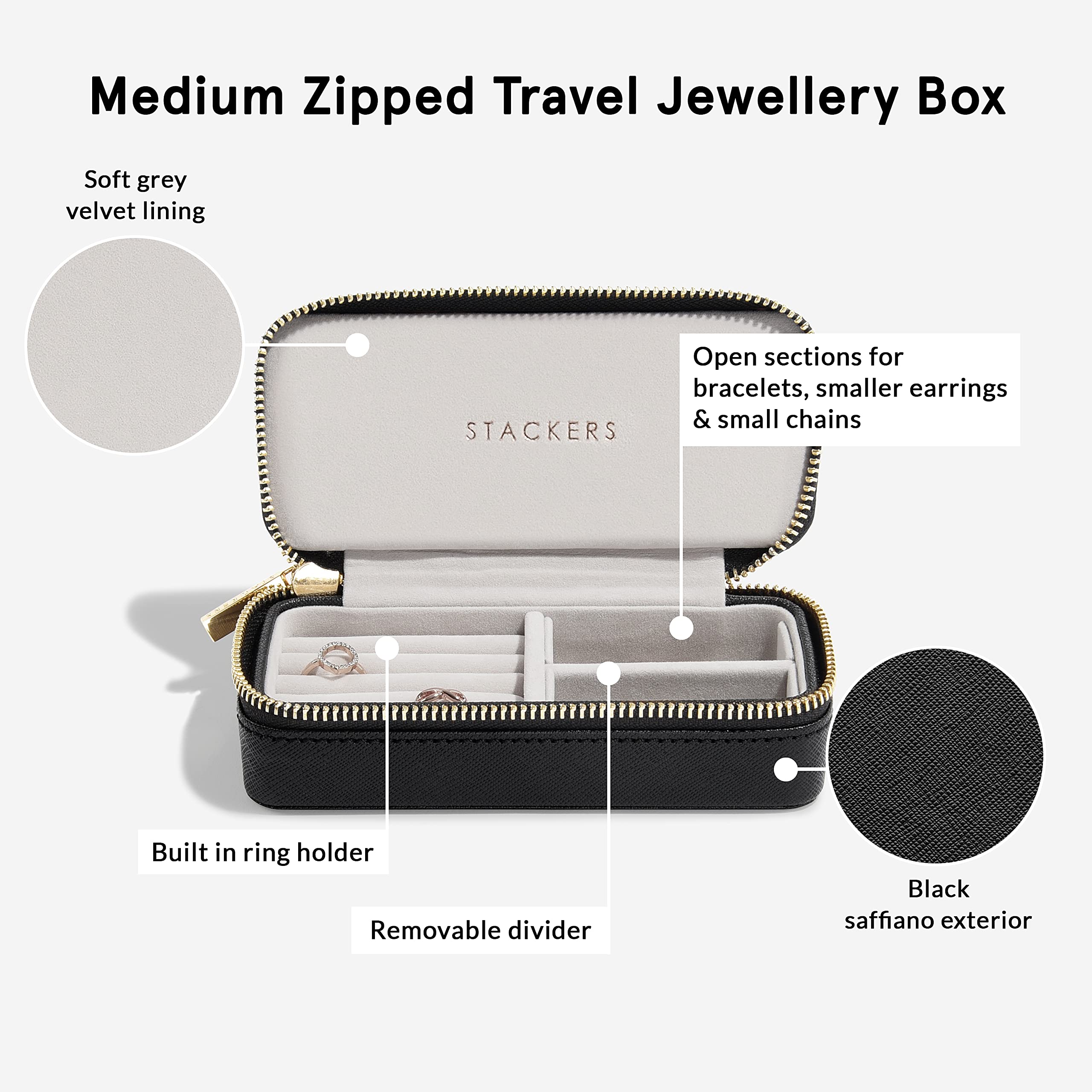 Amazon｜STACKERS LONDON(スタッカーズ ロンドン) トラベル ジュエリー 