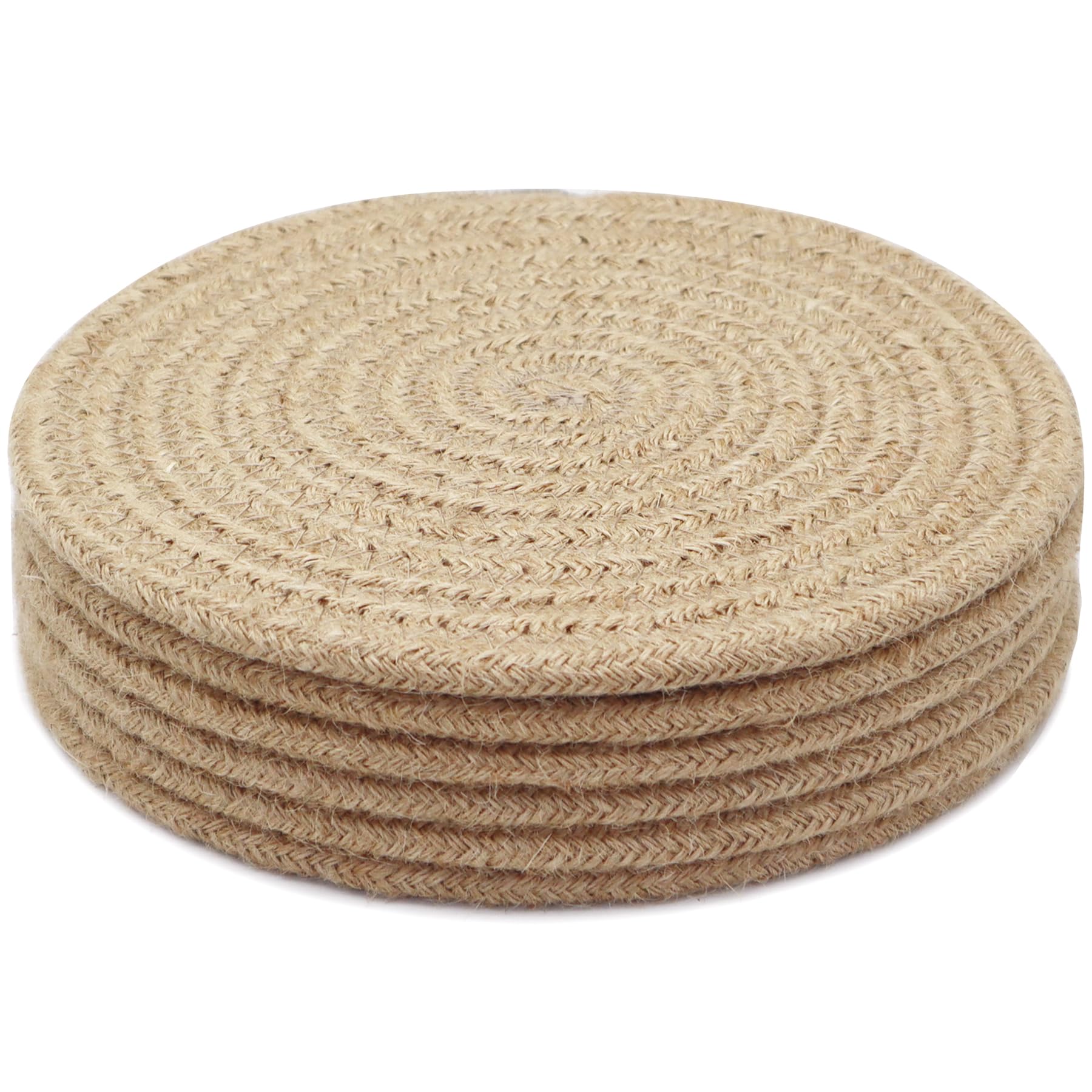 8 Inch Trivets for Hot Dishes, Hot Pots and Pans, 6 Pcs
