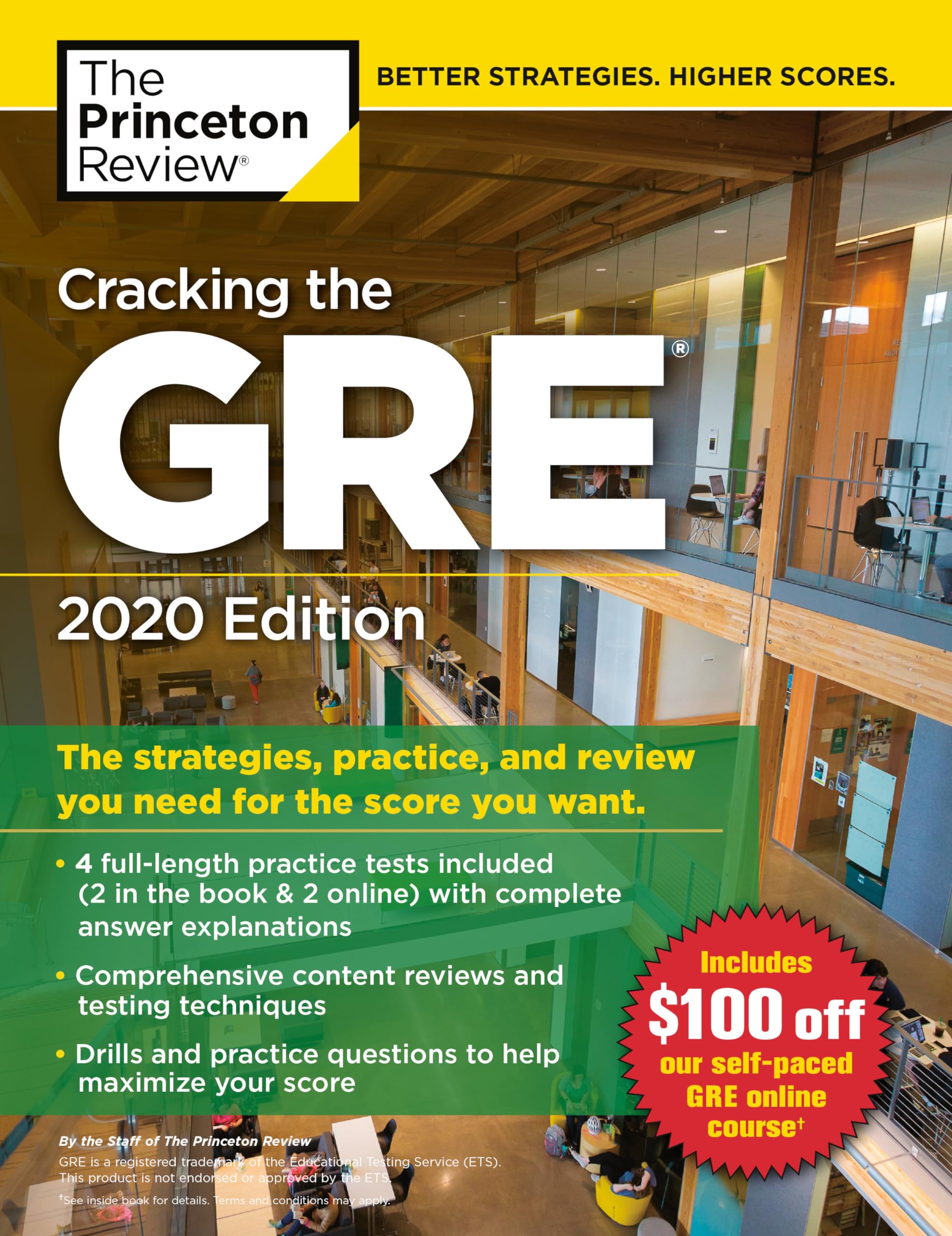 Cracking the GRE with 4 Practice Tests, 2020 Edition: The Strategies ...