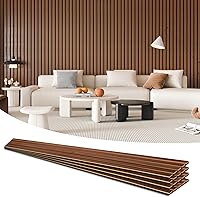 Vista 15 de Art3d Paneles acústicos de listones de madera de 6 piezas para decoración elegante y reducción de ruido, panel texturizado 3D para techo y pared