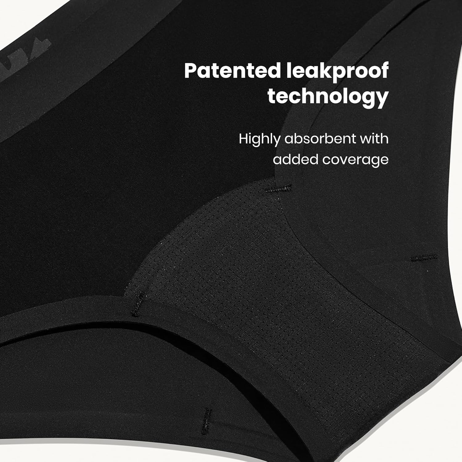 KNIX Kt Light Leakproof No-Show Boyshort - Period Underwear for Teens - Machine Washable (3 Pack) - Image 4