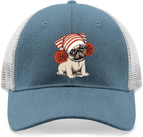 Miniatura 9 de Baseball Caps Pug Dog Dad Hat, Vintage Hats for Women
