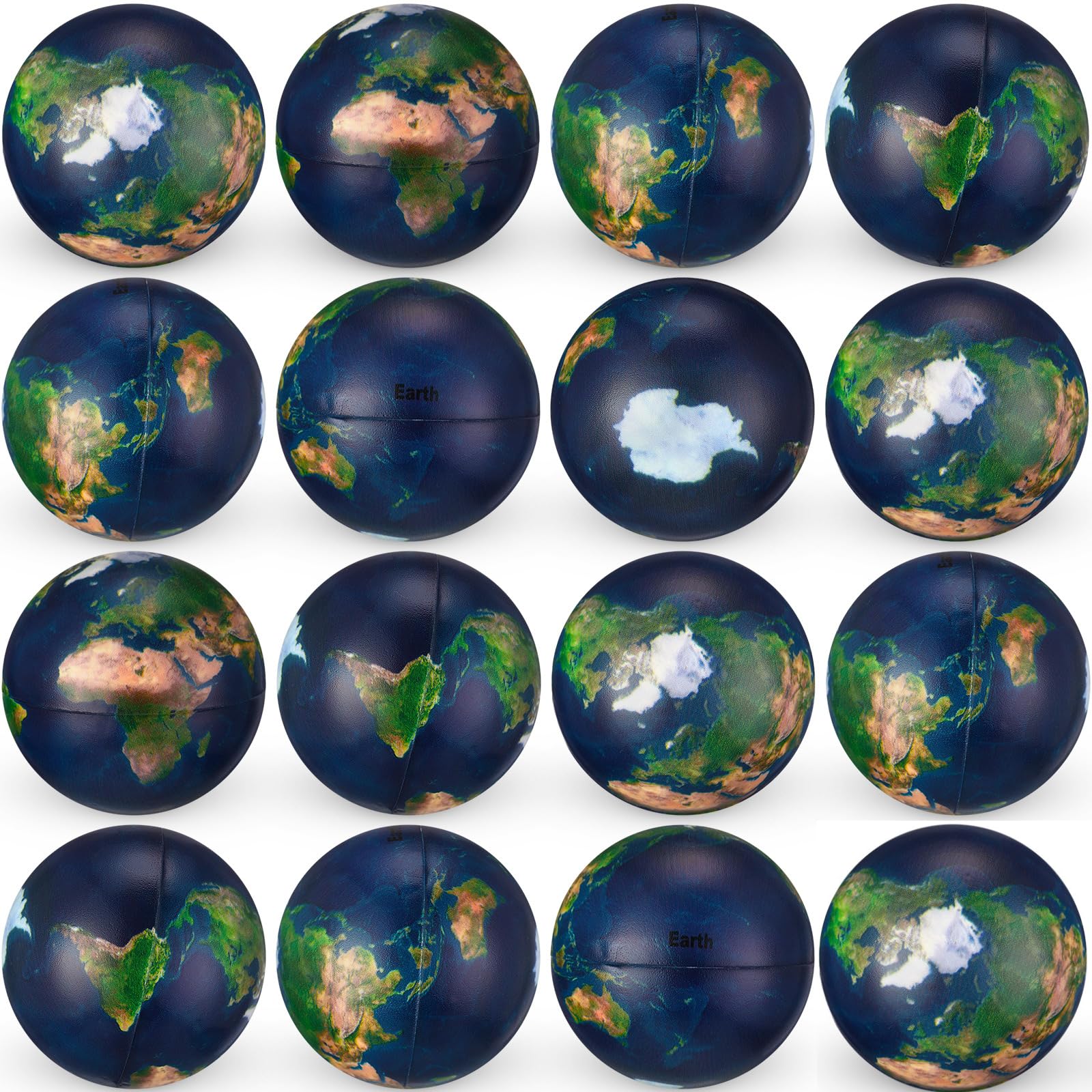 Amazon.com: Vinsot 60 Pack Globe Squeeze Balls Bulk 2.5 Inch Mini