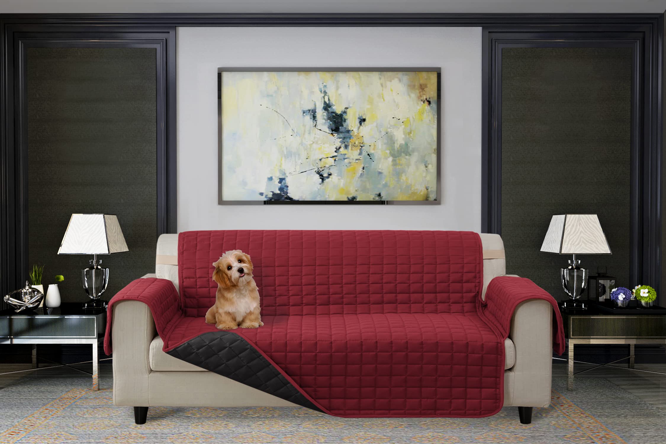 Protecteurs de meubles matelassés Elegant Comfort pour moments sereins avec enfants et pets