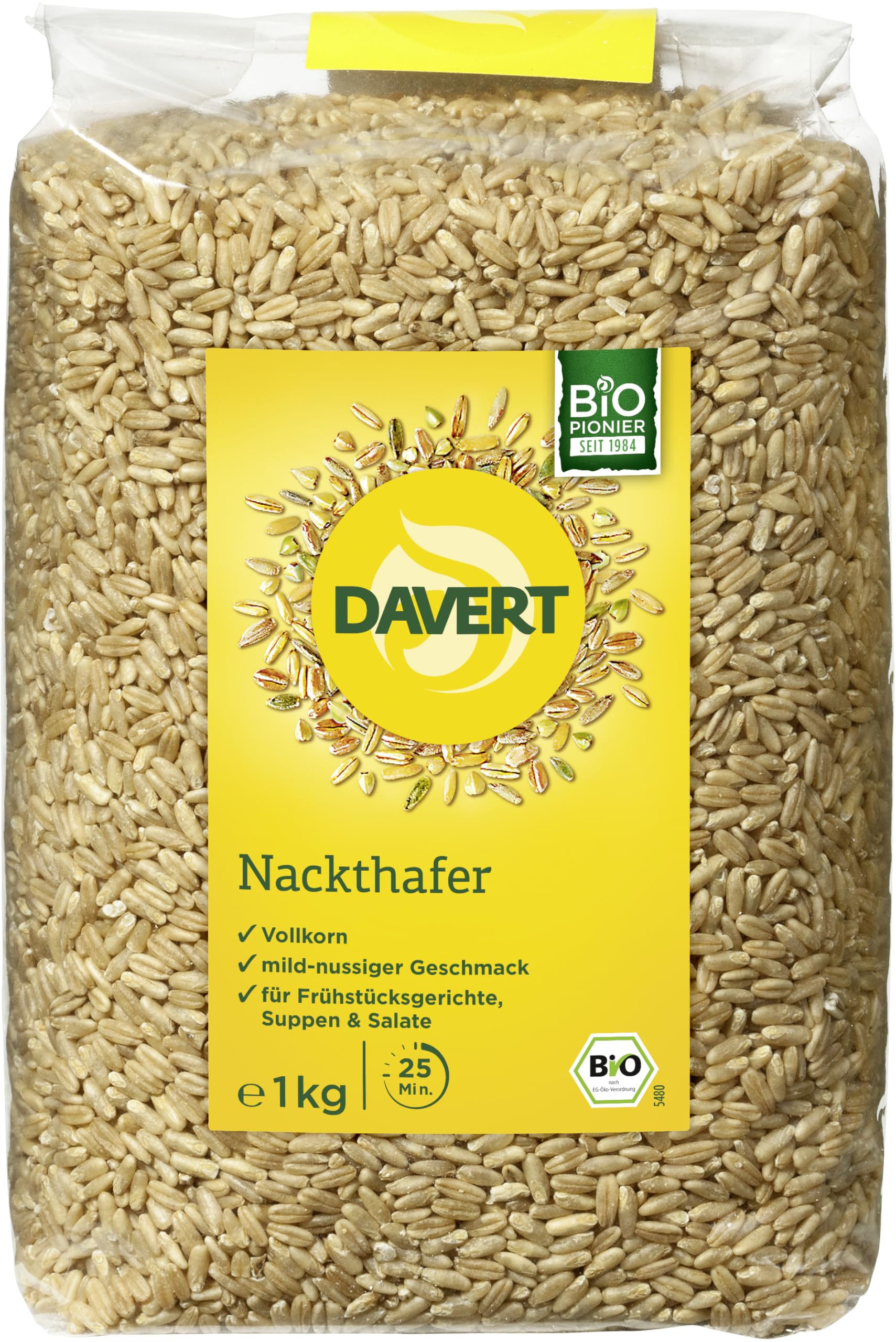 Nackthafer 1kg 12 x 1 kg