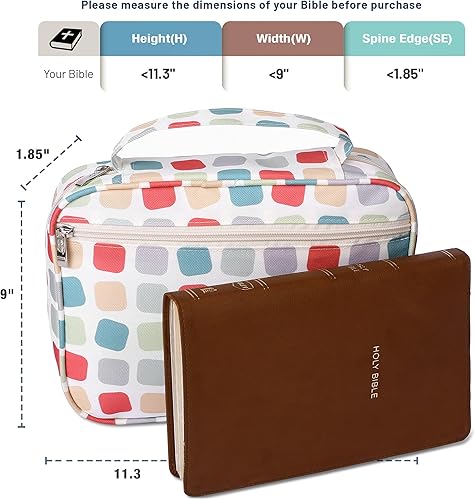 Miniatura 3 de Mr. Pen - Funda para la Biblia, funda para la Biblia, estuche de la Biblia para mujeres, estuche de transporte de la Biblia para mujeres, bolsa de