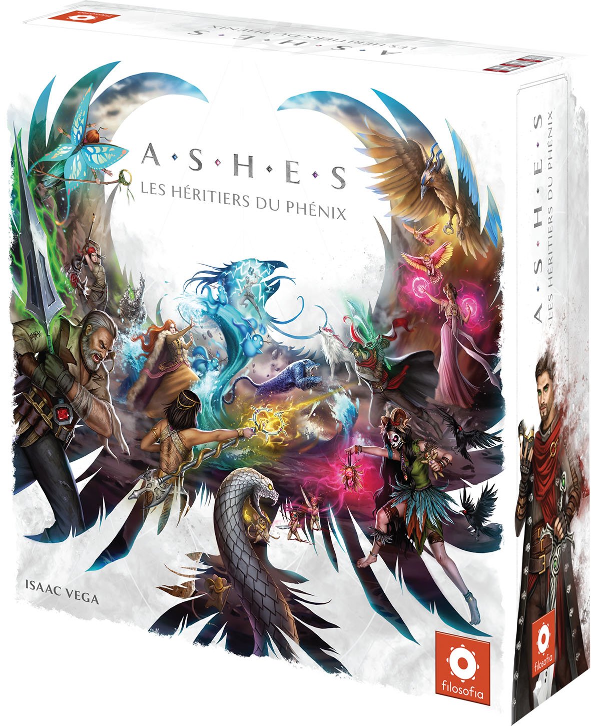Plaid Hat Games | Ashes: Die Erben des Phönix | Gesellschaftsspiel | ab 14 Jahren | 2-4 Spieler | 15 bis 30 Minuten